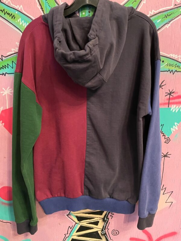 *AS-IS* HEAVY FRENCH TERRY COLORBLOCK HOODED SWEATSHIRT