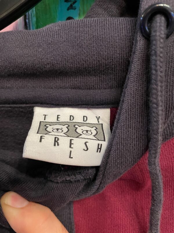*AS-IS* HEAVY FRENCH TERRY COLORBLOCK HOODED SWEATSHIRT