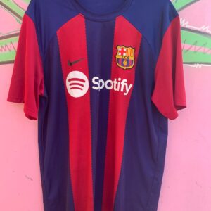 Photo detail:AS-IS 2023 / 24 FC BARCELONA SPOTIFY SOCCER JERSEY