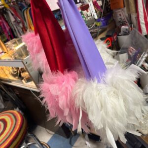 Photo detail:ADORABLE! 1990S LINGERIE MINI SKIRT FEATHER TRIM
