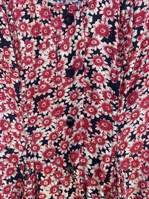 SWEET! NWT SHORT SLEEVE BUTTON DOWN DITSY FLORAL PRINT BABYDOLL DRESS