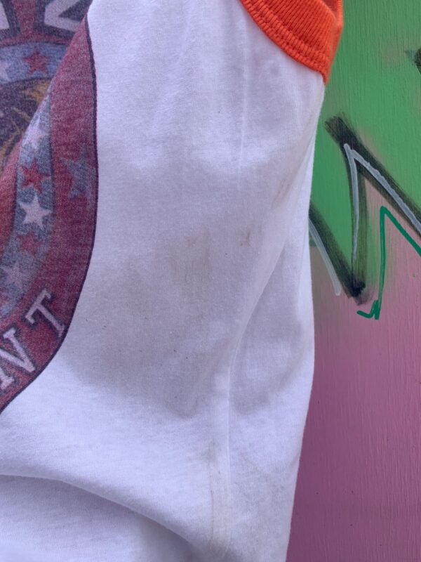 *AS IS* FADED OZZY OSBOURNE  FOR PRESIDENT RINGER TANK TOP