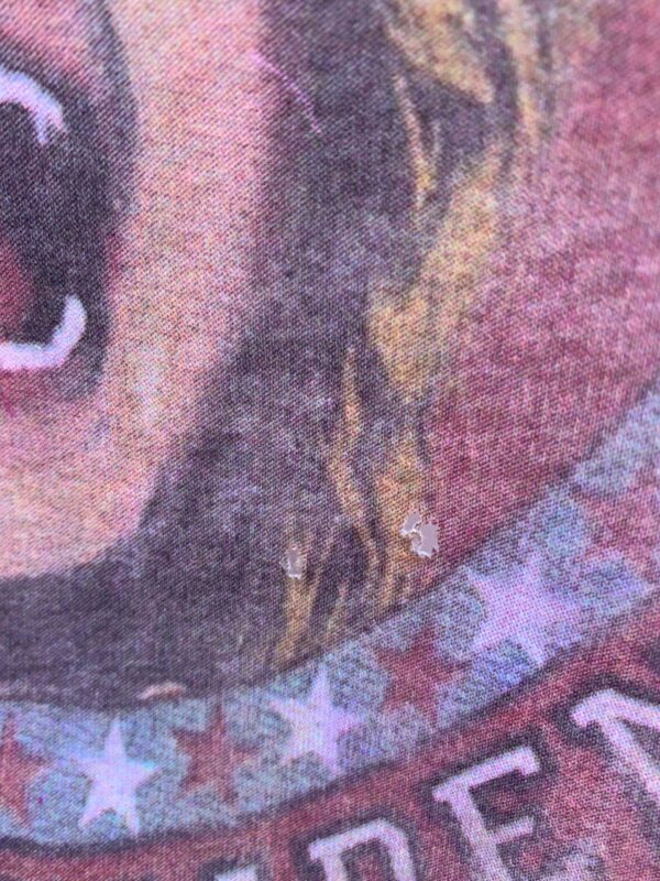 *AS IS* FADED OZZY OSBOURNE  FOR PRESIDENT RINGER TANK TOP