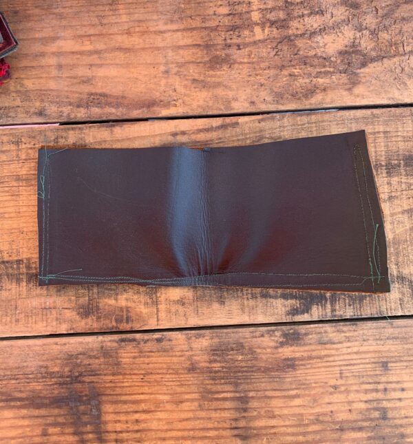 MUSICAL NOTE HAND MADE LEATHER WALLET