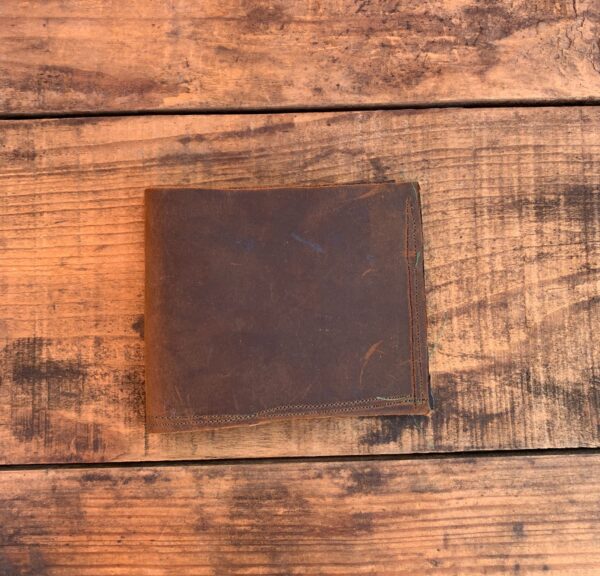 MUSICAL NOTE HAND MADE LEATHER WALLET