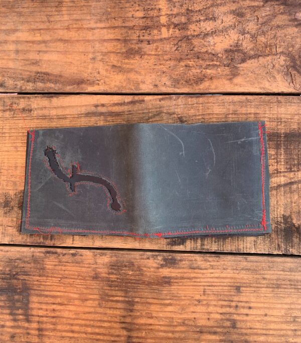 SO COOL CUSTOM PATCHWORK LEATHER WALLET F DESIGN