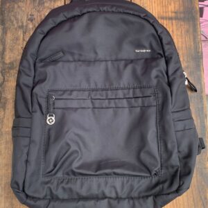 Photo detail:NYLON ROUNDED CHROME LOGO STANDARD BACKPACK