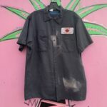 *AS-IS* WISHBONE CUSTOM CYCLES MECHANICS SHIRT – SUN FADED