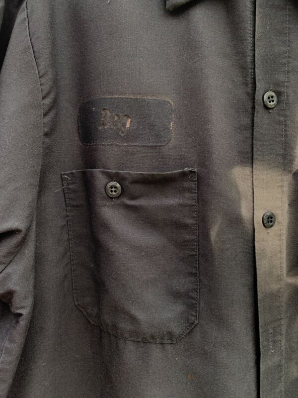 *AS-IS* WISHBONE CUSTOM CYCLES MECHANICS SHIRT - SUN FADED