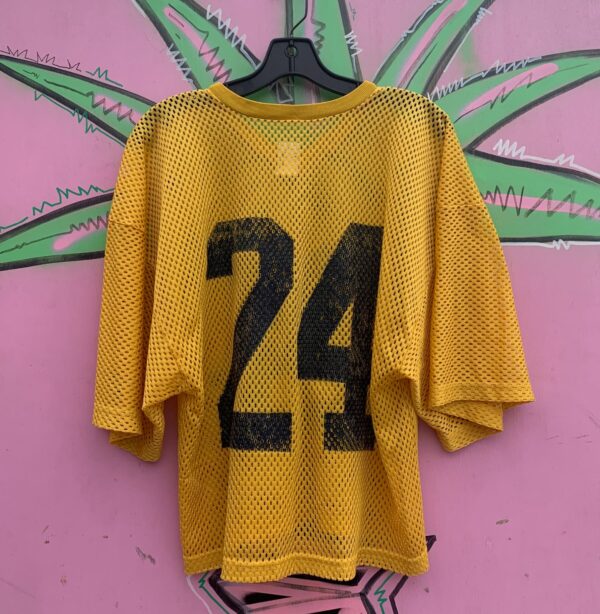 RETRO #24 SUPER CROPPED PRACTICE FOOTBALL JERSEY - V-NECK