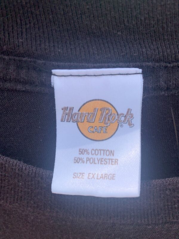 CLASSIC! 1990S HARD ROCK CAFE PARIS GRAPHIC 50/50  TSHIRT