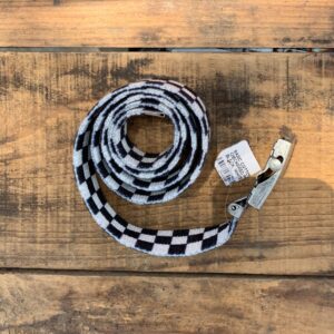Photo detail:BASIC COTTON CANVAS CHECKERED PRINTED BELT