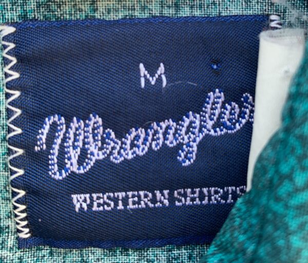 1990S SOUTHWESTERN PRINT 100% COTTON LONG SLEEVE PEARL SNAP WESTERN SHIRT