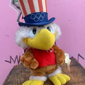 Photo detail:1984 LA SUMMER OLYMPICS SAM THE EAGLE STUFFED ANIMAL *DEADSTOCK W TAGS