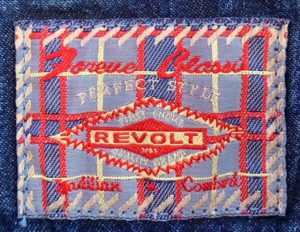 1990S DEADSTOCK DARK DENIM OVERALLS, RACING STRIPES - NWT