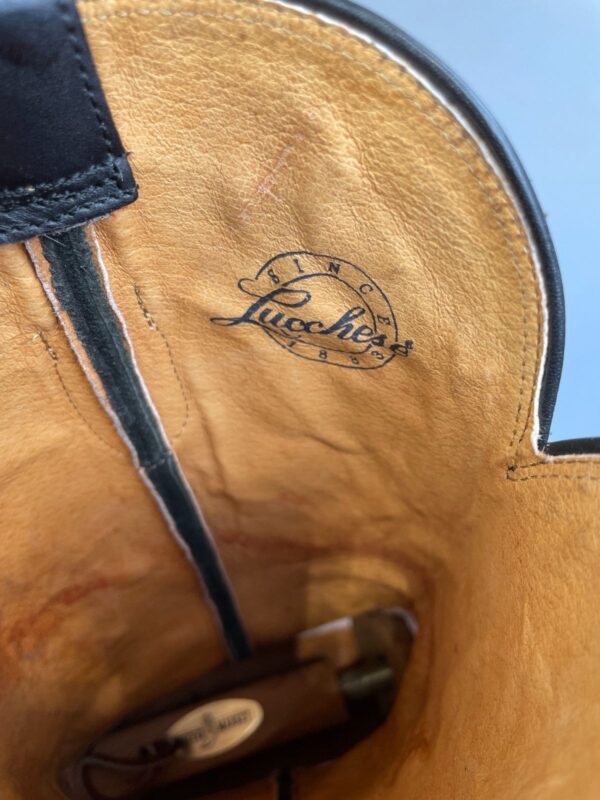 BLACK & OXBLOOD LEATHER COWBOY BOOTS OSTRICH FRONT PANEL, RED DECORATIVE STITCHING