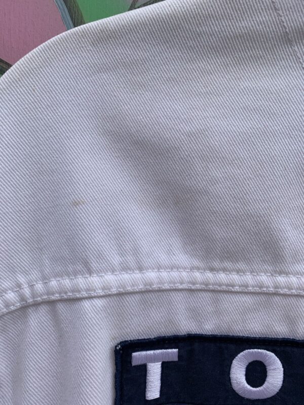 TOMMY HILFIGER DENIM JEAN JACKET WITH BACK PATCH