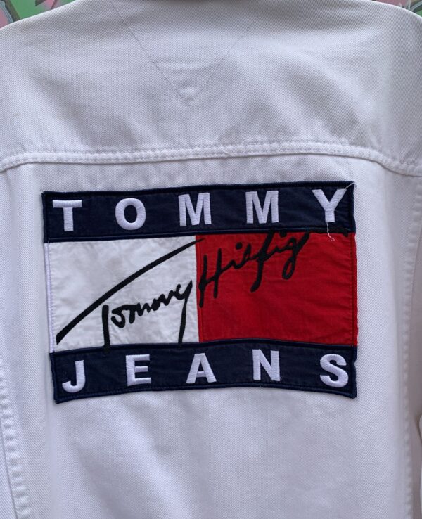 TOMMY HILFIGER DENIM JEAN JACKET WITH BACK PATCH