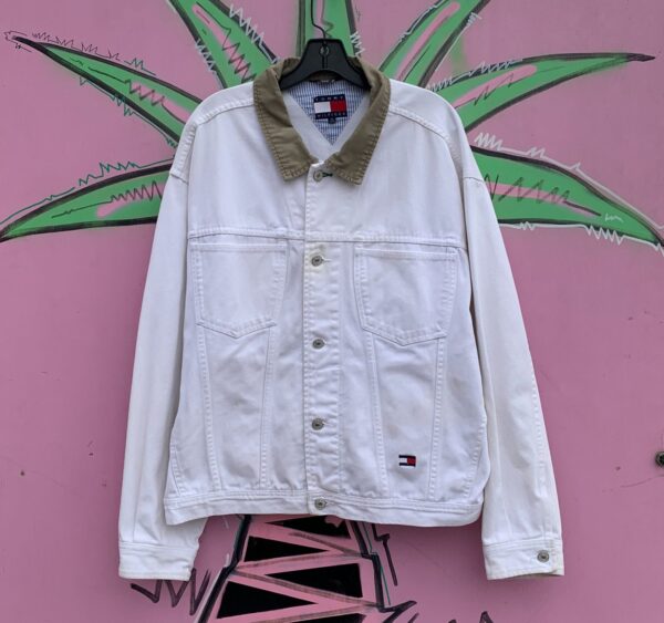 TOMMY HILFIGER DENIM JEAN JACKET WITH BACK PATCH