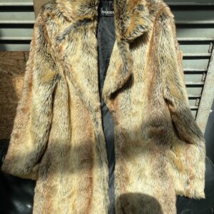 Photo detail:MULTI COLORED SHAGGY FAUX FUR JACKET