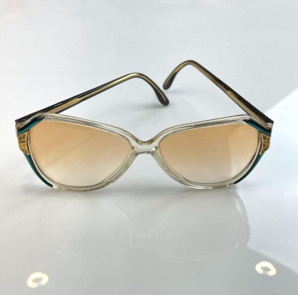 GORGEOUS! 1970S MADE IN ITALY CUSTOM OMBRE TINTED DEADSTOCK GUCCI SUNGLASSES