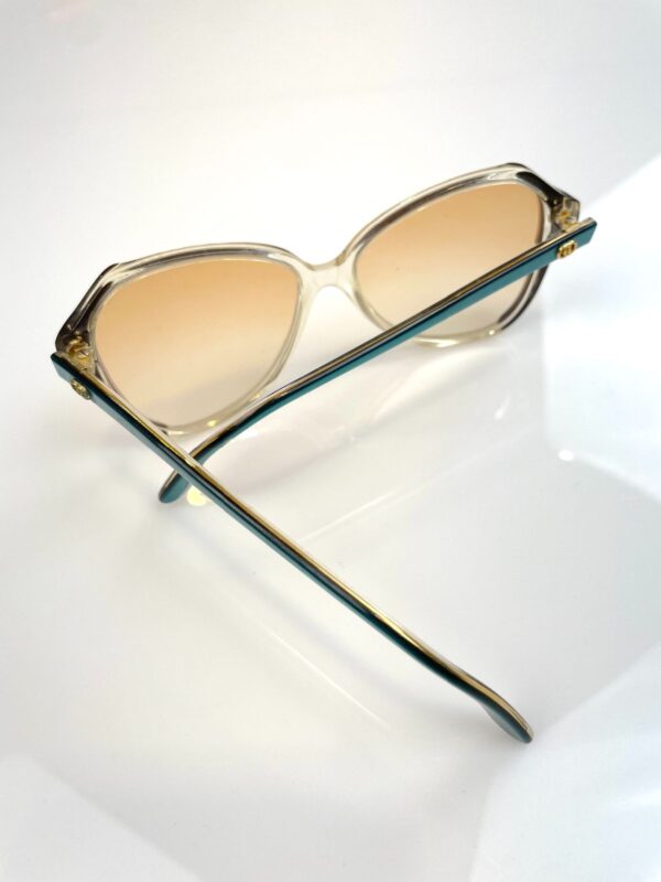 GORGEOUS! 1970S MADE IN ITALY CUSTOM OMBRE TINTED DEADSTOCK GUCCI SUNGLASSES