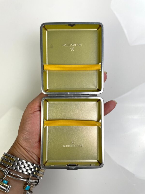 LOUIS VUITTON MONOGRAM METAL CIGARETTE CASE