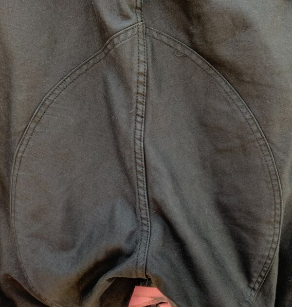 COOL! *LOCAL DESIGNER* OVERDYED MULTI POCKET MILITARY PANTS, CROPPED RAW HEM