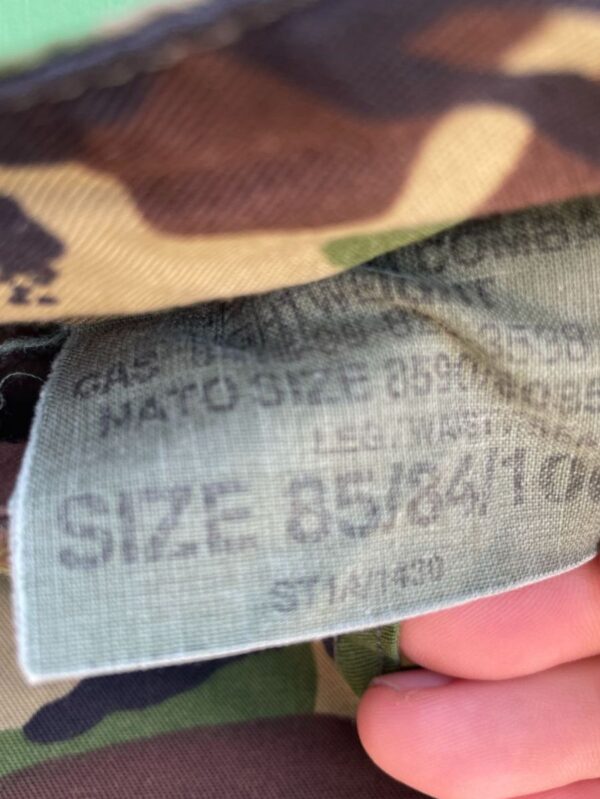 SUPER SOFT! BRITISH MILITARY WOODLAND CAMO TROUSERS UNIQUE DRAWSTRING - NATO BADGE