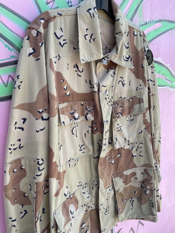 CLASSIC DESERT CAMO MILITARY JACKET
