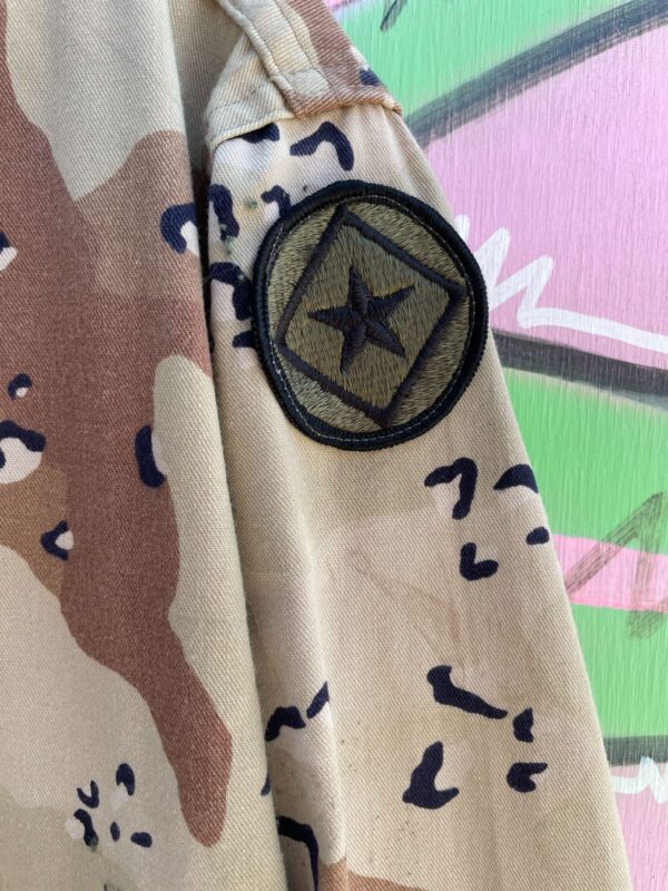 CLASSIC DESERT CAMO MILITARY JACKET