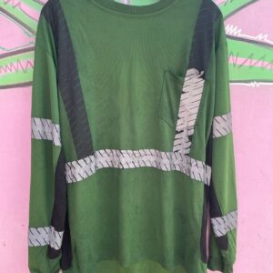 Photo detail:AS-IS LONG SLEEVE JERSEY SHIRT REFLECTIVE STRIPES