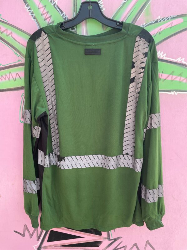 AS-IS LONG SLEEVE JERSEY SHIRT REFLECTIVE STRIPES