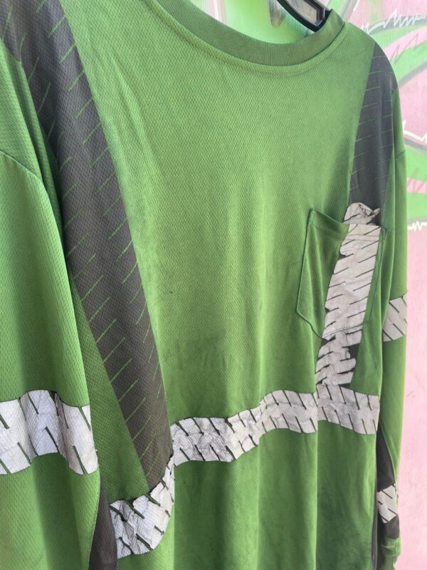 AS-IS LONG SLEEVE JERSEY SHIRT REFLECTIVE STRIPES