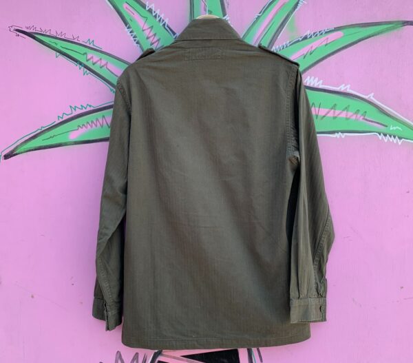 BELGIAN ARMY MILITARY HERRINGBONE FIELD JACKET NEIRYNCK-CONFECTIE LENDELEDE