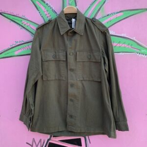 Photo detail:BELGIAN ARMY MILITARY HERRINGBONE FIELD JACKET NEIRYNCK-CONFECTIE LENDELEDE