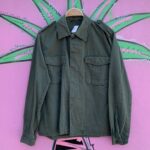 1977 SOFT &AMP; FADED MILITARY FATIGUE JACKET