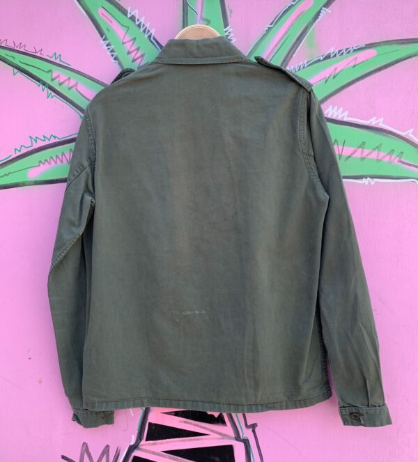1977 SOFT &AMP; FADED MILITARY FATIGUE JACKET