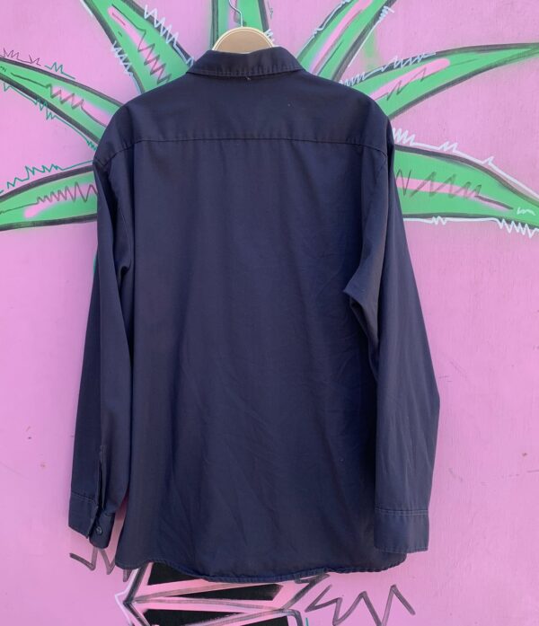 AS-IS RETRO LONG SLEEVE BUTTON DOWN WORK SHIRT