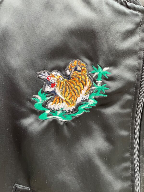 EMBROIDERED SATIN SEOUL KOREA OLYMPICS SOUVENIR JACKET