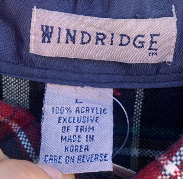 1990S SUPER SOFT RETRO FLANNEL SHIRT ACRYLIC