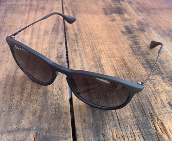 RAYBAN RB 4171 ERIKA MATTE BLACK SUNGLASSES