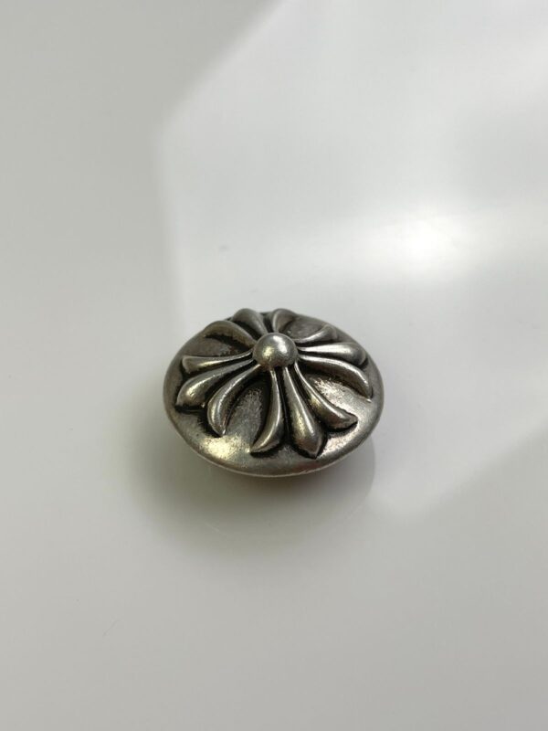 CLASSIC 925 STERLING SILVER CHROME HEARTS PONYTAIL SLIDER