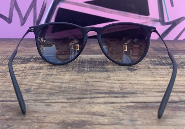 RAYBAN RB 4171 ERIKA MATTE BLACK SUNGLASSES