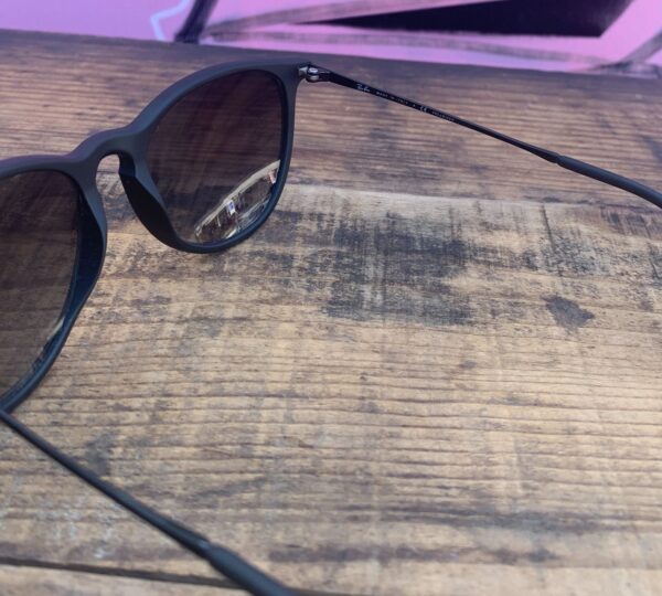 RAYBAN RB 4171 ERIKA MATTE BLACK SUNGLASSES