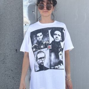 Photo detail:CLASSIC! DEPECHE MODE 1988 USA TOUR PHOTO PORTRAIT PRINT GRAPHIC T SHIRT
