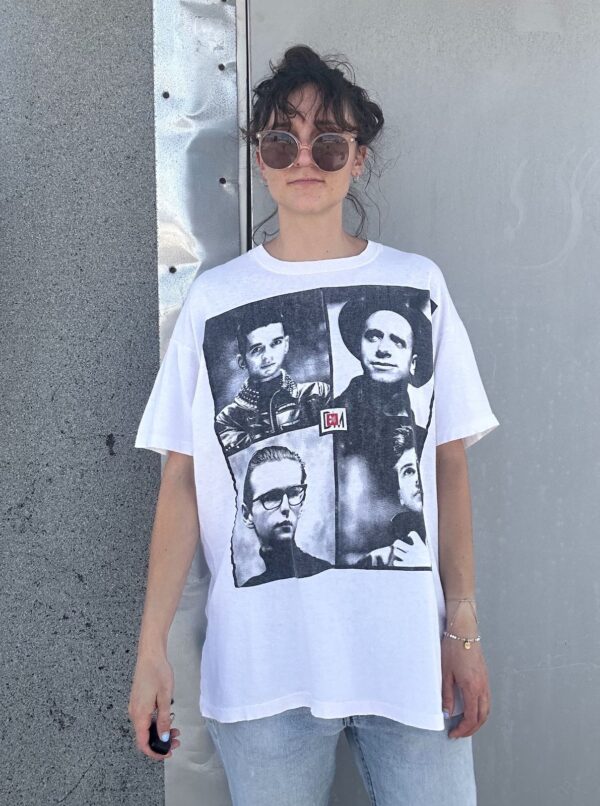 CLASSIC! DEPECHE MODE 1988 USA TOUR PHOTO PORTRAIT PRINT GRAPHIC T SHIRT