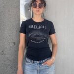 1978 BILLY JOEL 52ND STREET NORTH AMERICAN TOUR SINGLE STITCH GRAPHIC T-SHIRT – SMALLER FIT