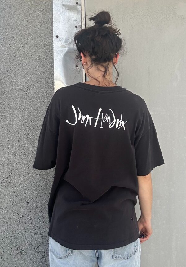 1990S JIMI HENDRIX PORTRAIT GRAPHIC SINGLE STITCHED T-SHIRT OVERSIZED BOXY FIT