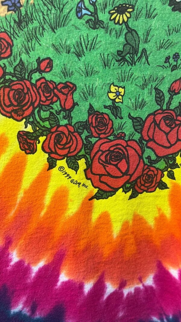 *AS-IS* RAD! GRATEFUL DEAD 1994 SUMMER TOUR TIE-DYE SINGLE STITCH GRAPHIC T-SHIRT